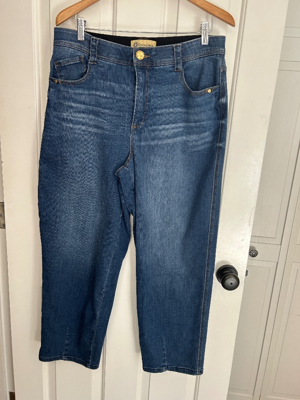 Democracy Ab Technology Dark Wash Jeans - Size 12